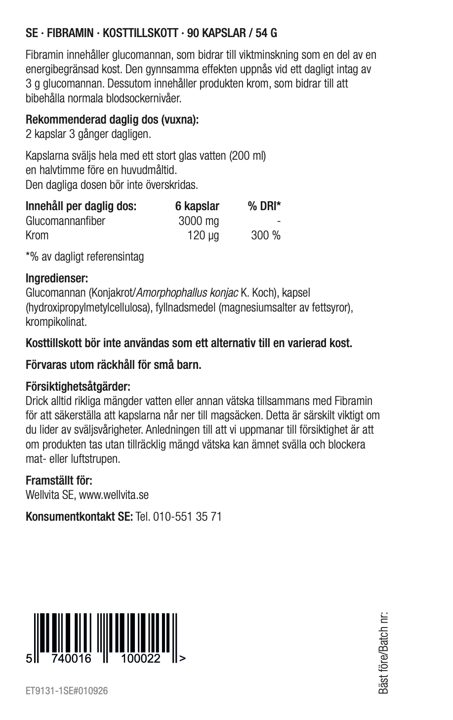 Fibramin