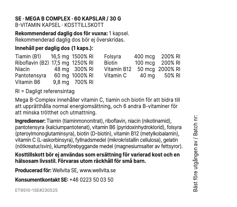 Mega B Complex