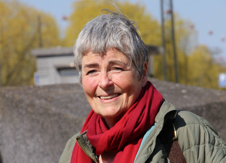 "Nu är det lätt att ta på mina skor igen!"