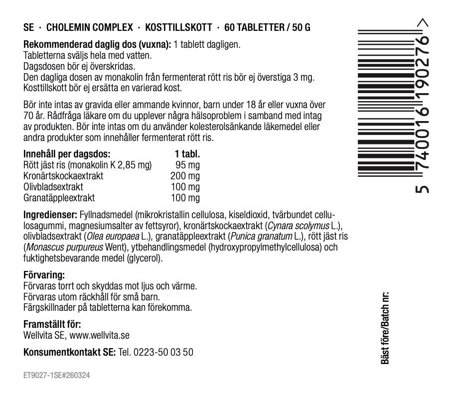 Cholemin Complex