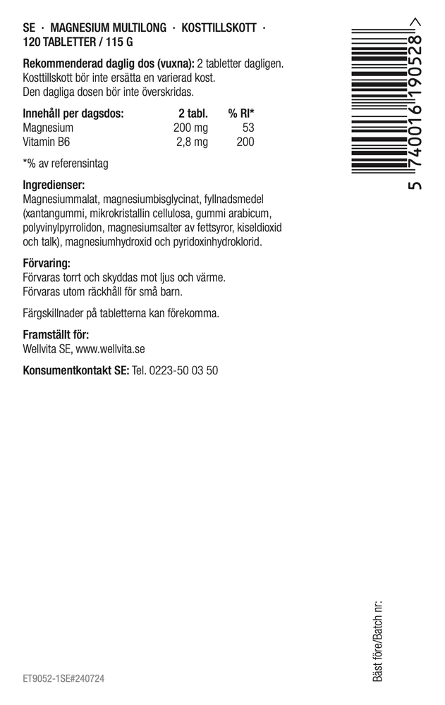 Magnesium MultiLong