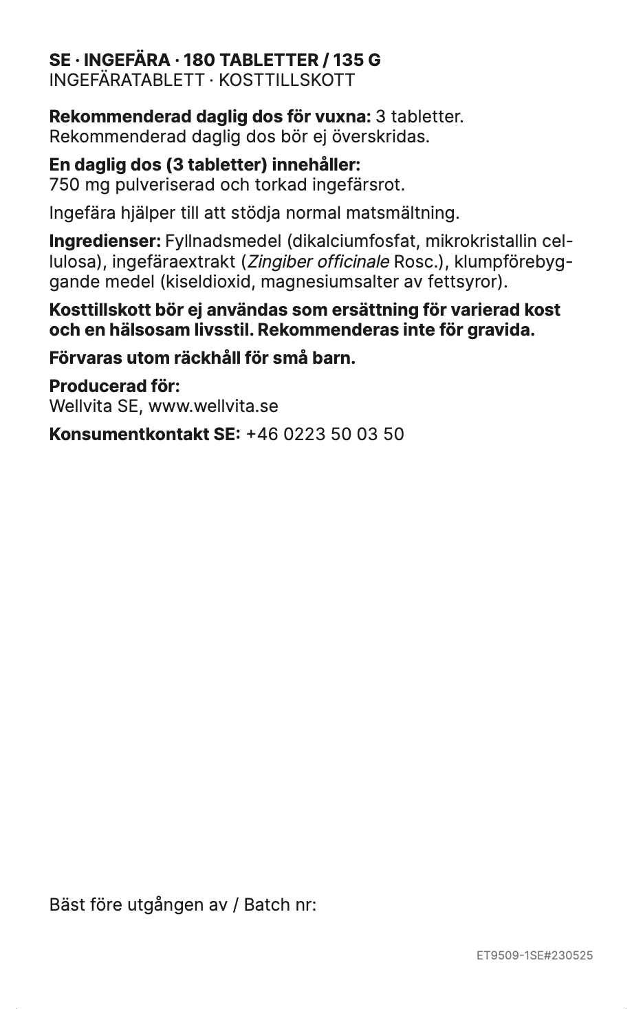 Ingefära