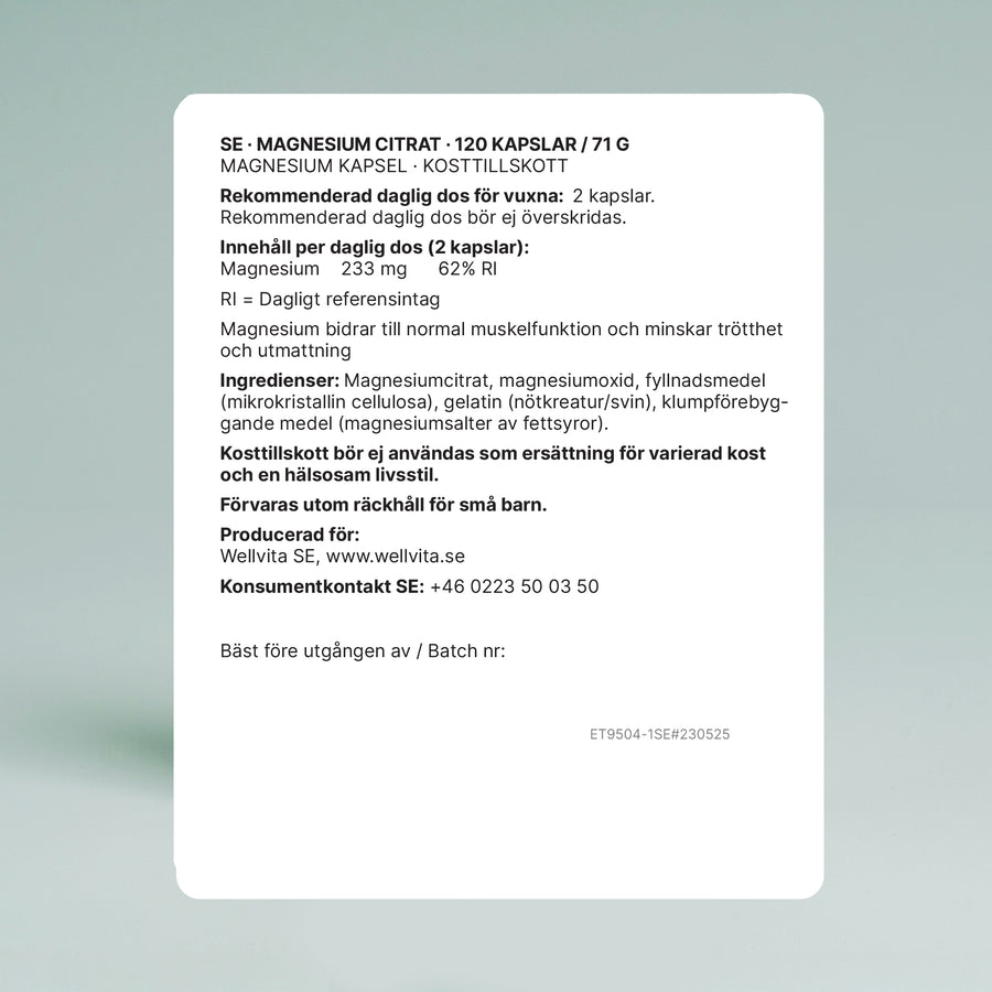 Magnesium Citrat billede 6