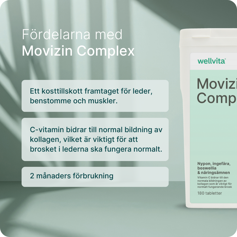 Produktförpackning för Movizin Complex