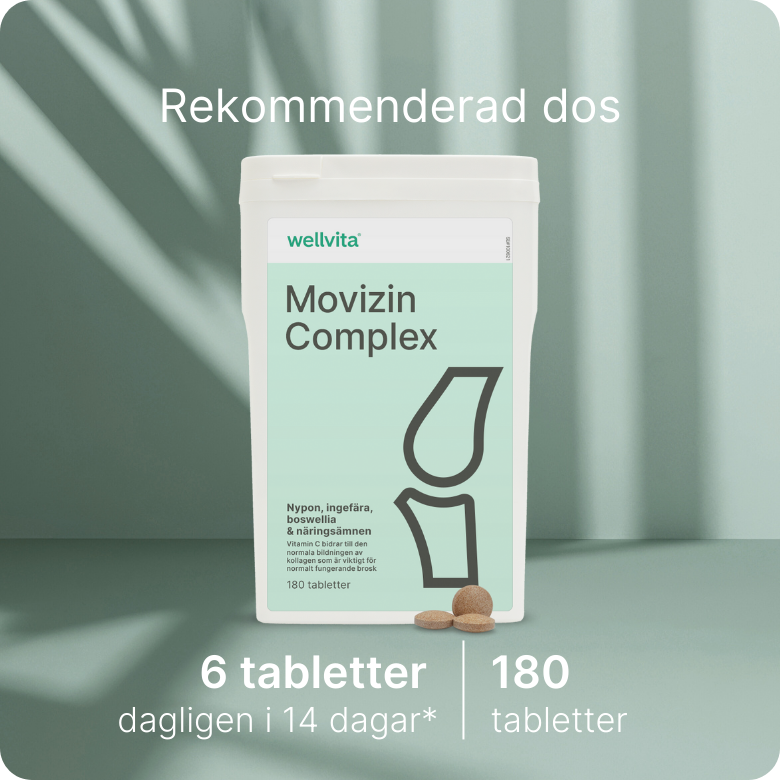 Produktförpackning för Movizin Complex