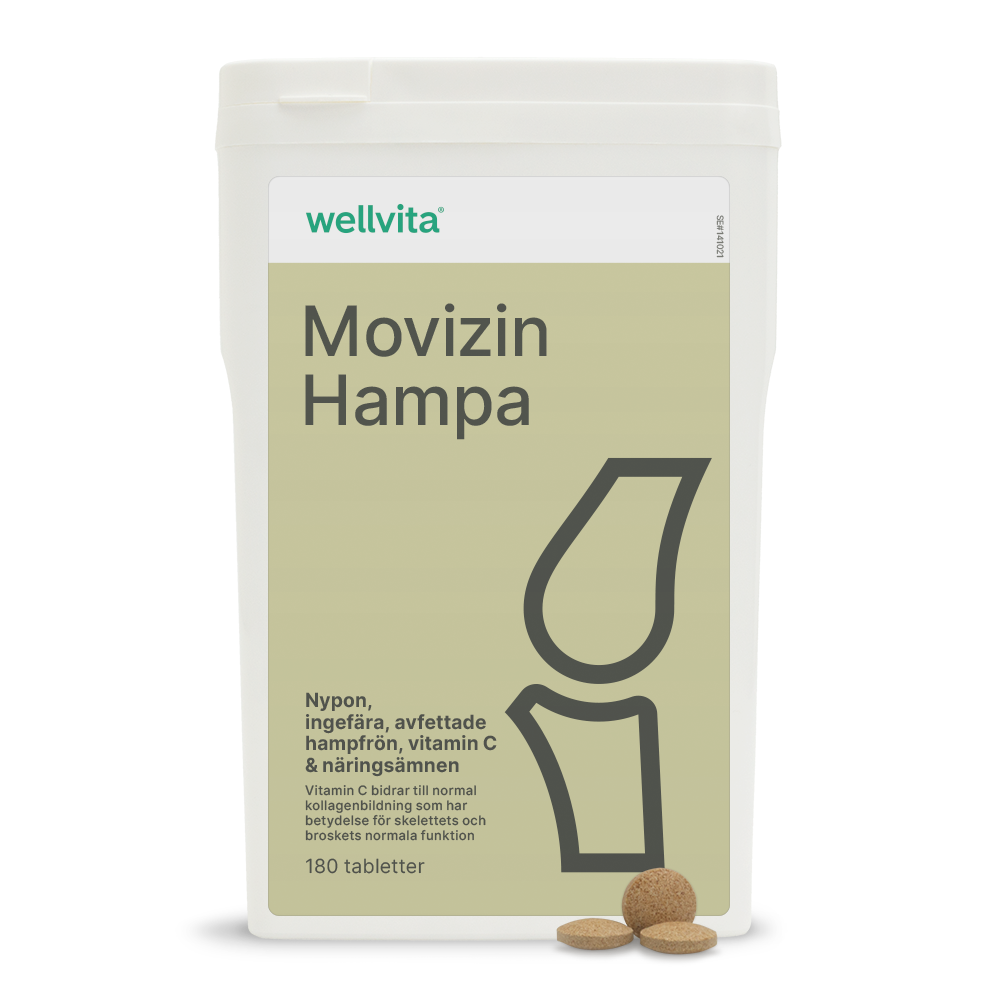 Produktförpackning för Movizin Green