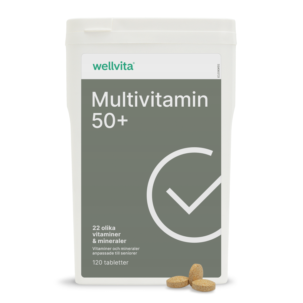 Produktförpackning för Multivitamin 50+